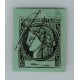 ARGENTINA 1865 GJ 5 CORRIENTES COLOR VERDE AZULADO ESTAMPILLA USADA, HERMOSA Y DE LUJO TIPO 2 DE LA PLANCHA U$ 110